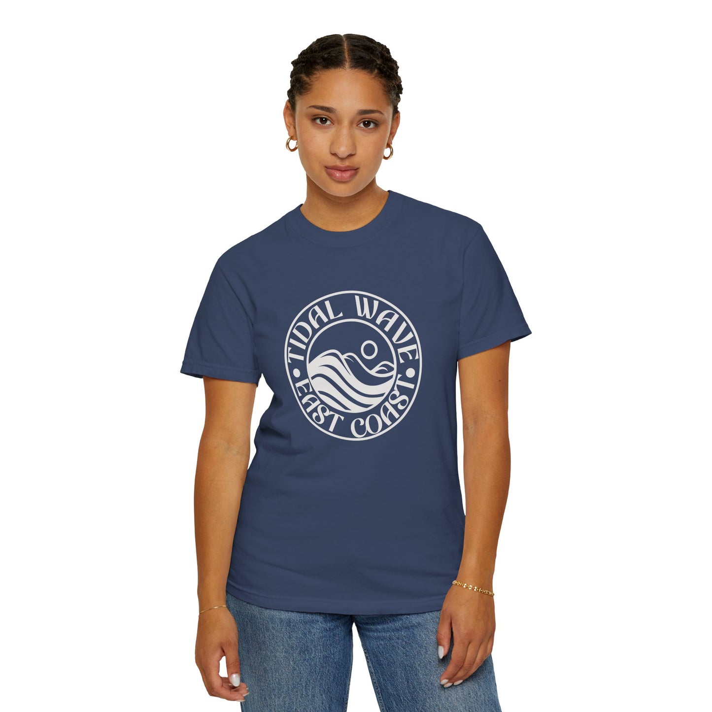 East Coast Tidal Wave Unisex T-shirt | Ocean Lover Gift, Beachwear, Casual Style, Summer Vibe, Travel Essentials