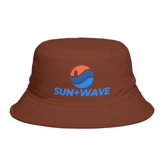 Bucket Hat - SUN+WAVE Five Tides Embroidered Beach Bucket Hat