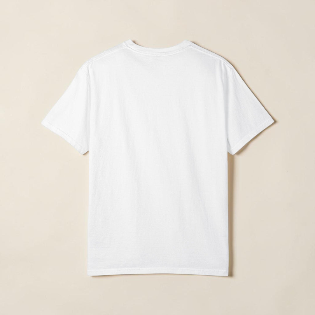 Coastal Brewing Bottle Tee | Garment-Dyed Outer Banks Sailboat Graphic