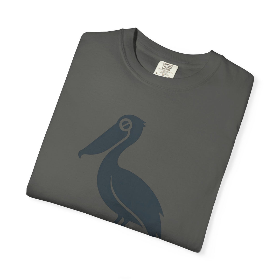 Pelican Dock Graphic T-Shirt | V Tides Coastal Garment-Dyed Tee