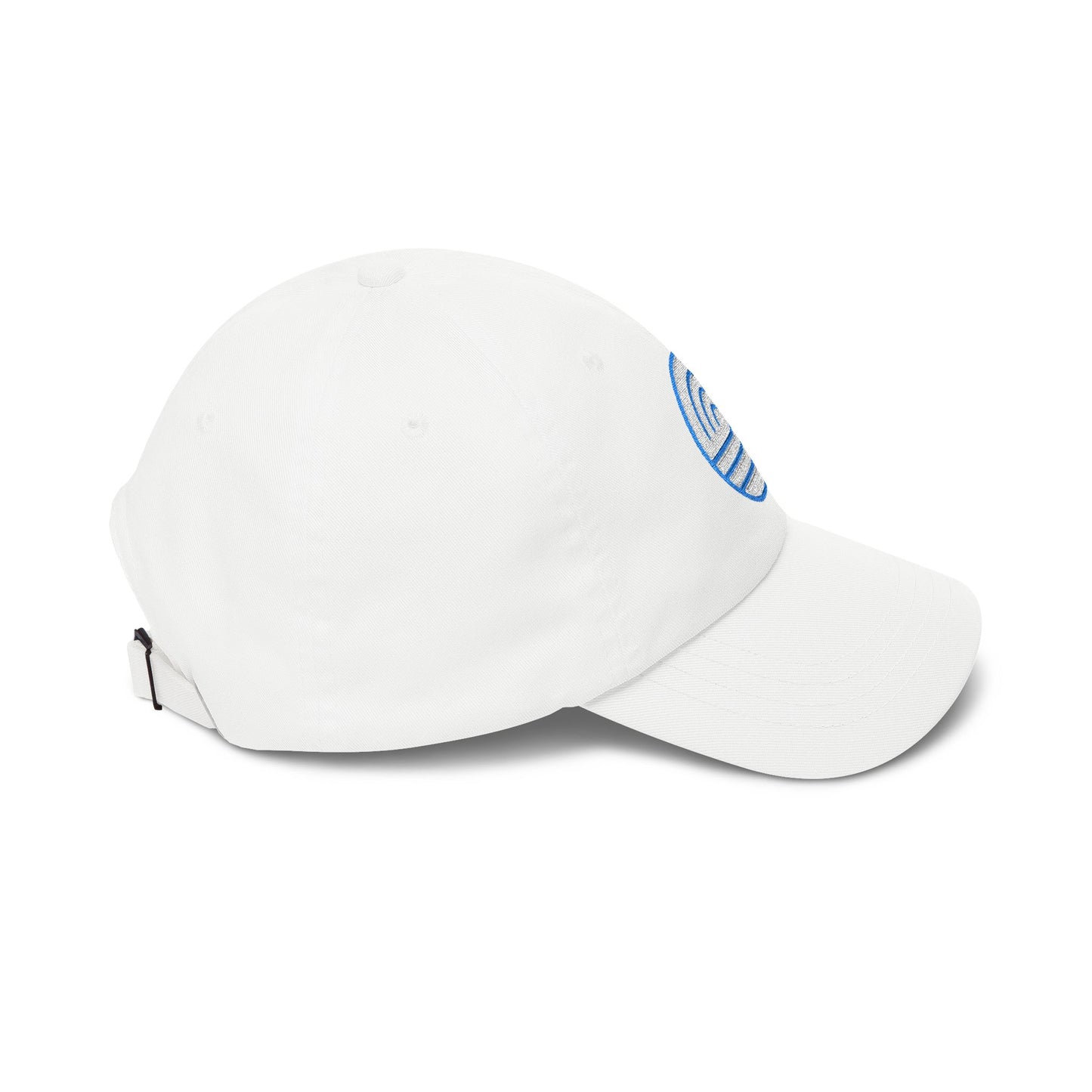 Custom Embroidered Wave Cap — Minimal Beach Logo Hat