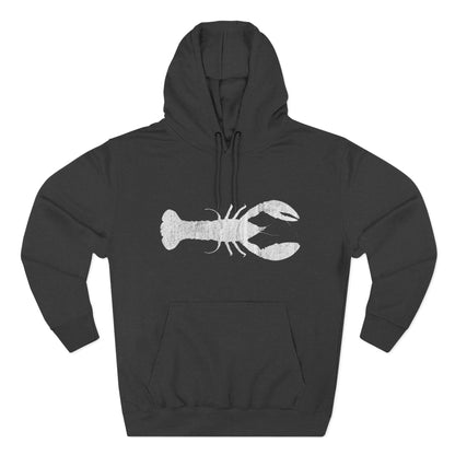 Lobster Fleece Hoodie - Cozy Pullover for Seafood Lovers, Casual Wear, Beach Days, Gift for Grill Masters, Maritime Style