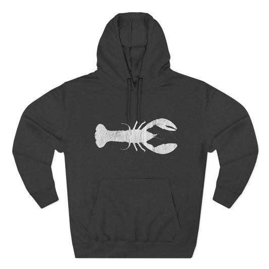 Lobster Fleece Hoodie - Cozy Pullover for Seafood Lovers, Casual Wear, Beach Days, Gift for Grill Masters, Maritime Style