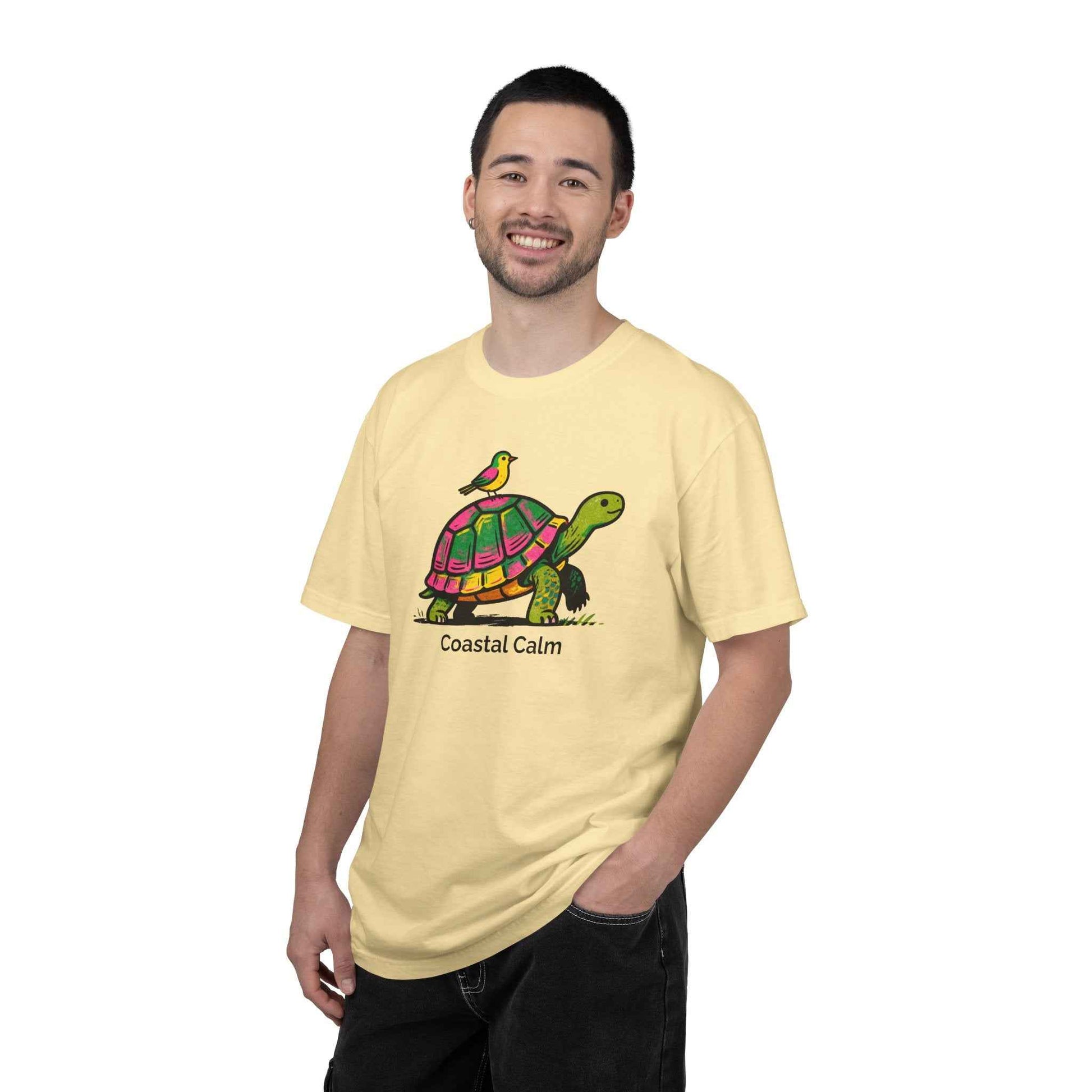 Coastal Calm Turtle Buddies T-Shirt — Beachy Sea Cotton Graphic Tee