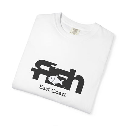 Fish East Coast Mens Graphic T-Shirt, Coastal Summer Tee, Fishing Gift, East Coast Apparel, Casual Beachwear