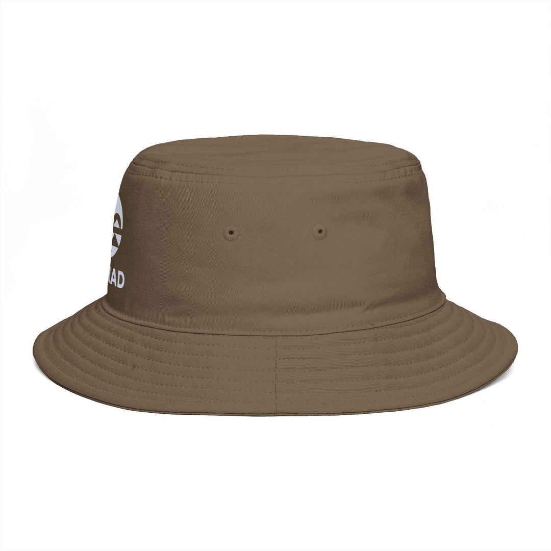 Nomad Bucket Hat — Travel Tropical Palm Embroidered Sun Hat