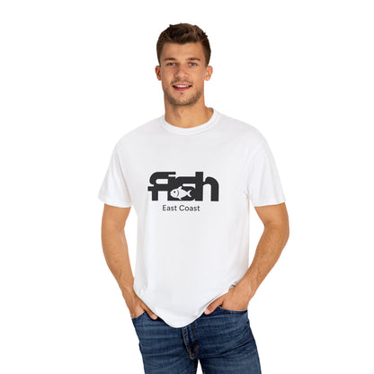 Fish East Coast Mens Graphic T-Shirt, Coastal Summer Tee, Fishing Gift, East Coast Apparel, Casual Beachwear