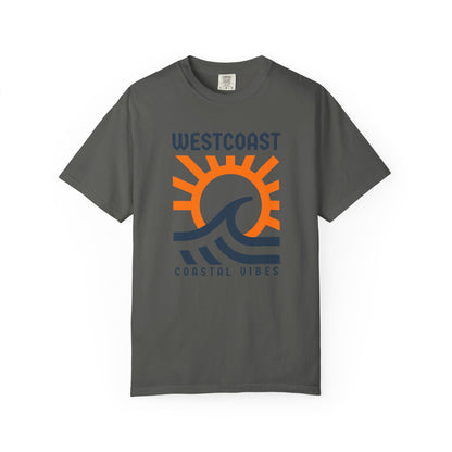 Westcoast Vibes T-Shirt, Summer Essentials, Gift for Beach Lovers, Casual Wear, Trendy Tee, Vacation Outfit
