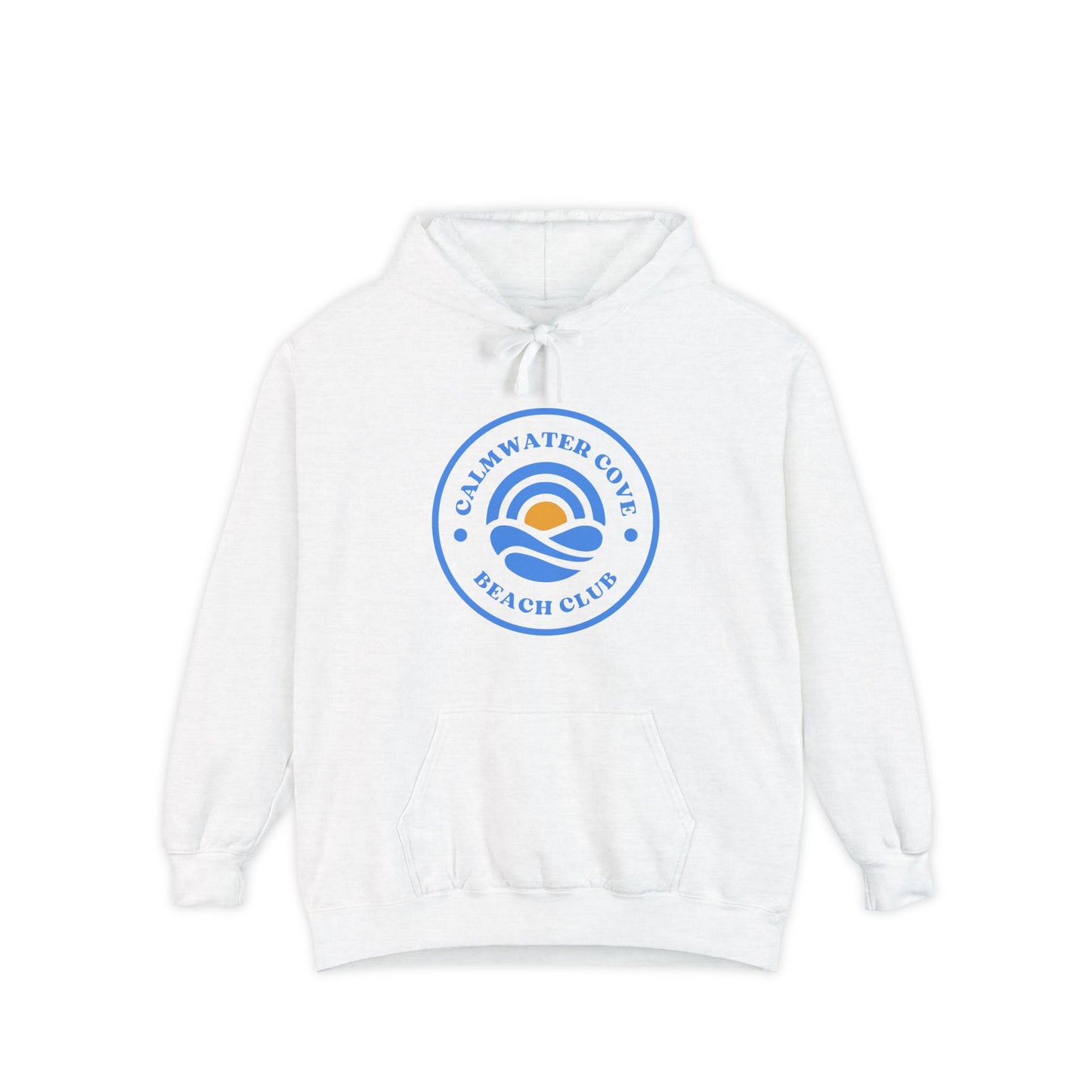 Beach Club Hoodie, Casual Comfortable Sweatshirt, Summer Vacation Apparel, Gift for Him/Her, Coastal Style Fashion