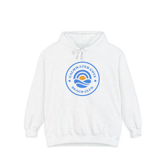 Beach Club Hoodie, Casual Comfortable Sweatshirt, Summer Vacation Apparel, Gift for Him/Her, Coastal Style Fashion