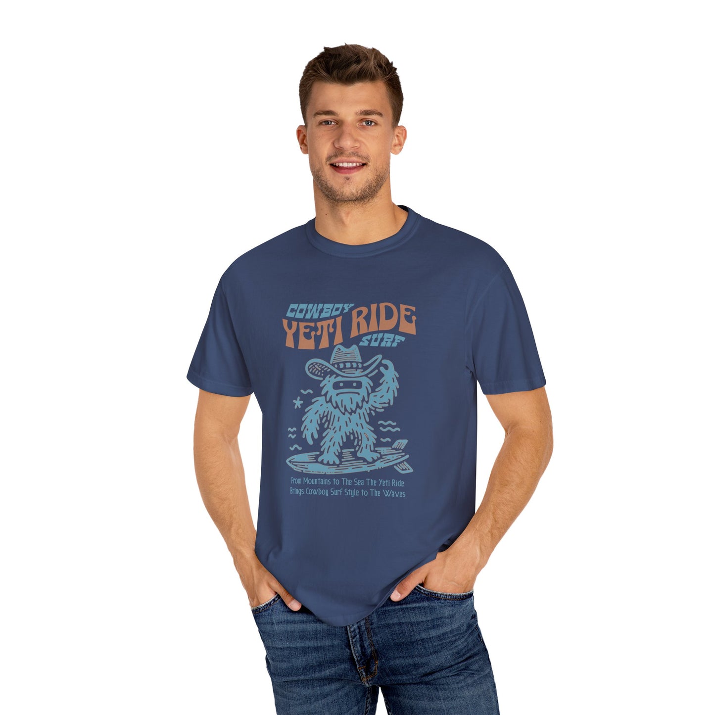 Cowboy Yeti Surfing T-Shirt with Cute Owl Design, Funny Casual Tee for Everyday Wear, Gift for Nature Lovers, Birthday Present, Cute Animal [...]