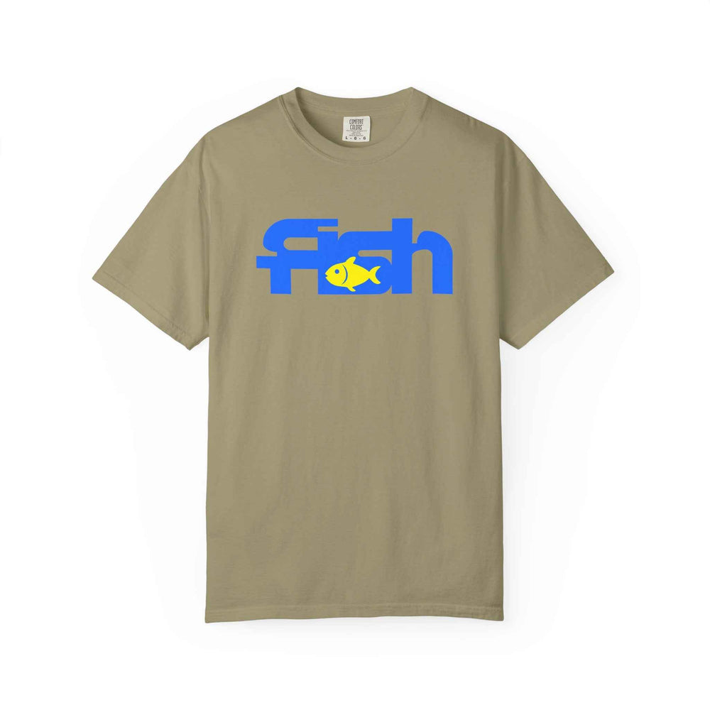 Fish, Garment-Dyed T-Shirt, Unisex
