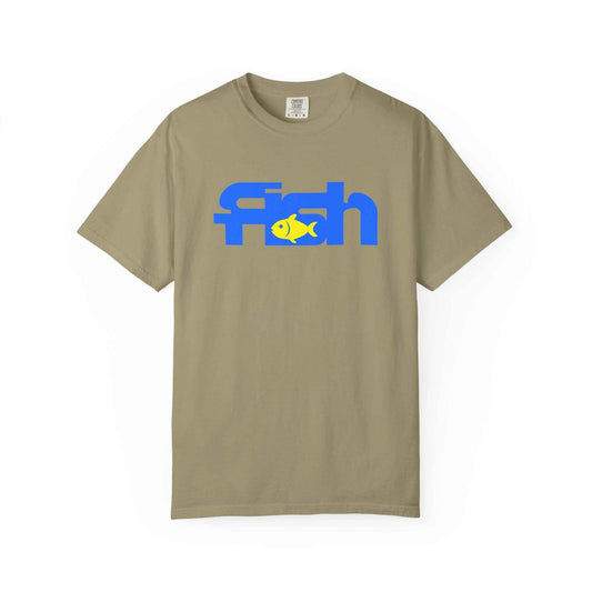 Fish, Garment-Dyed T-Shirt, Unisex