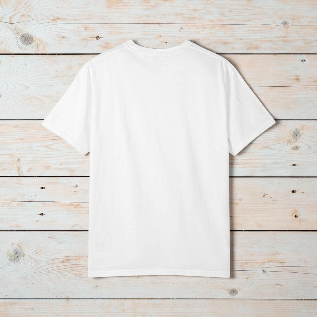 Five Tides Wave &amp; Lighthouse Custom Graphic T-Shirt - Summer Beach Cotton Tee