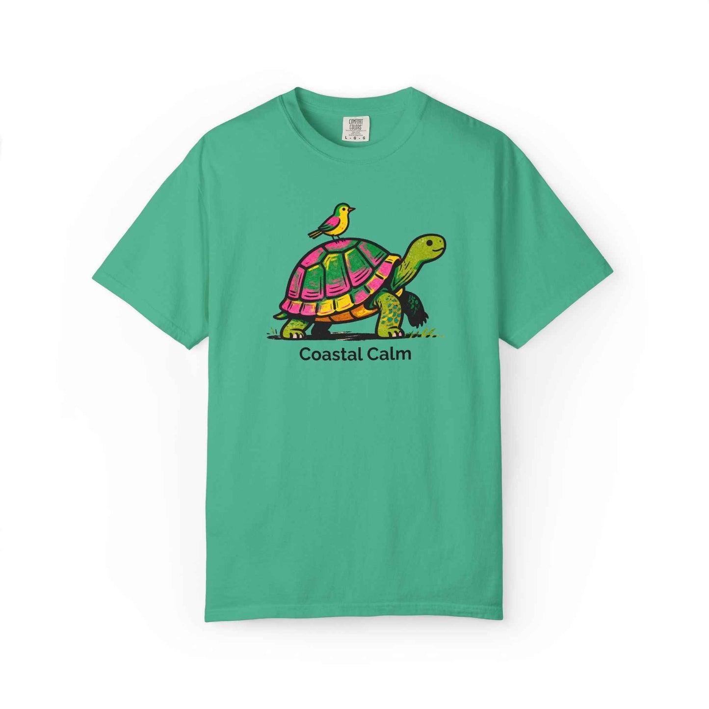 Coastal Calm Turtle Buddies T-Shirt — Beachy Sea Cotton Graphic Tee