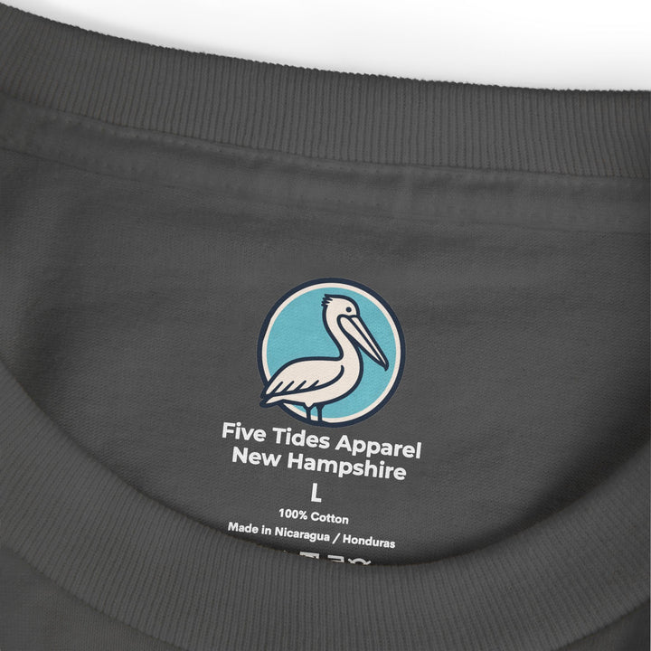 Fly Boldly Rise Freely Tee | Garment Dyed Coastal Graphic T-Shirt