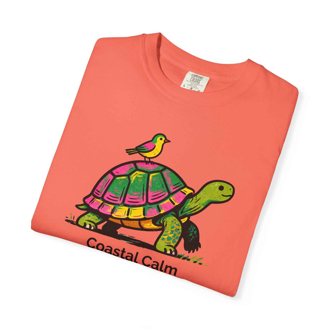 Coastal Calm Turtle Buddies T-Shirt — Beachy Sea Cotton Graphic Tee