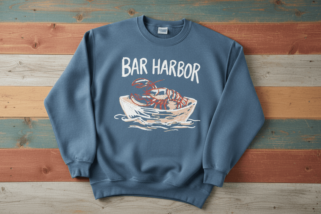 Bar Harbor Steel Blue Front