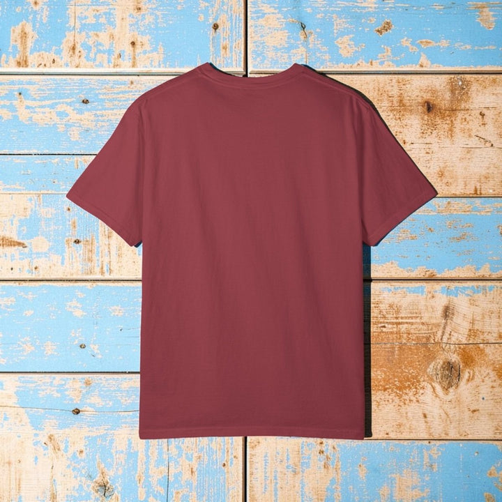 Beach Vibes Flip Flop Tee | Garment-Dyed Summer Coastal Graphic - FIVE TIDES APPAREL