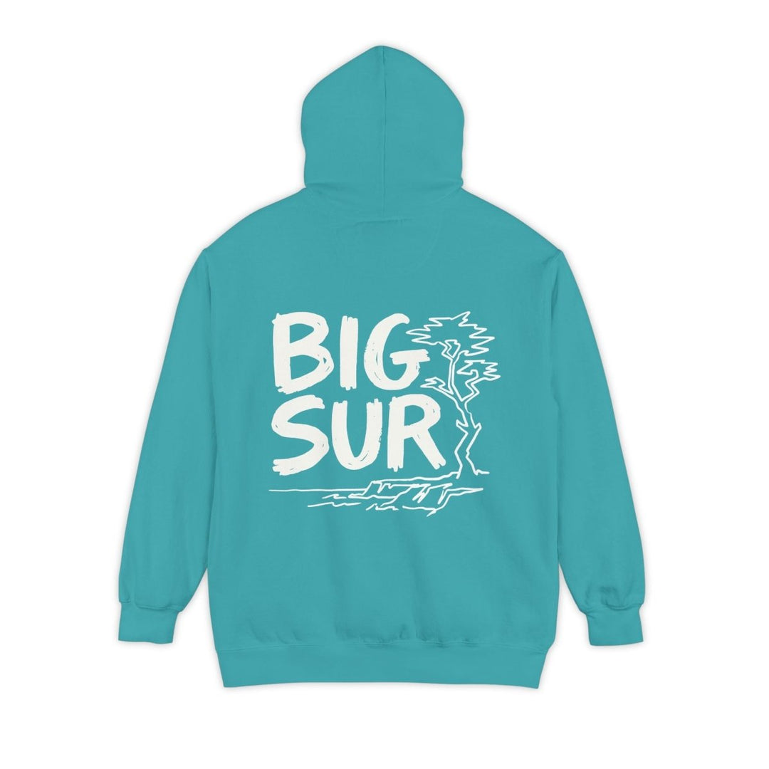 Big Sur Hoodie | Garment-Dyed Handwritten Pullover - FIVE TIDES APPAREL