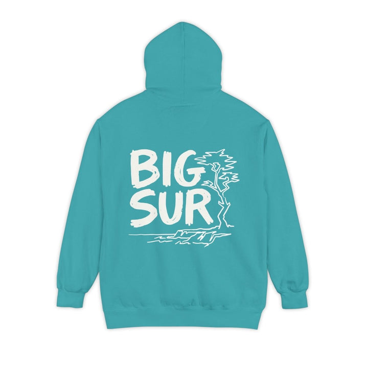 Big Sur Hoodie | Garment-Dyed Handwritten Pullover - FIVE TIDES APPAREL