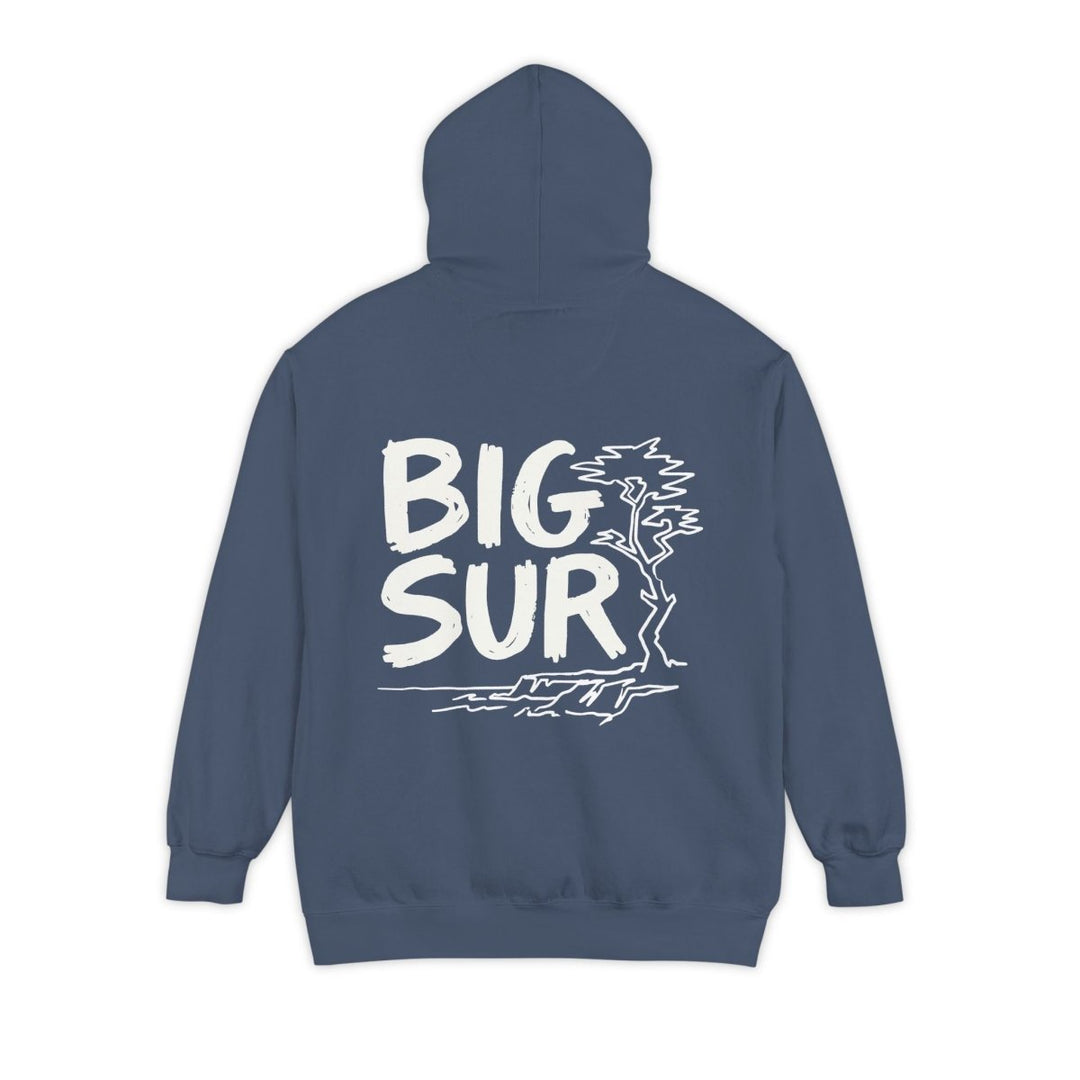 Big Sur Hoodie | Garment-Dyed Handwritten Pullover - FIVE TIDES APPAREL