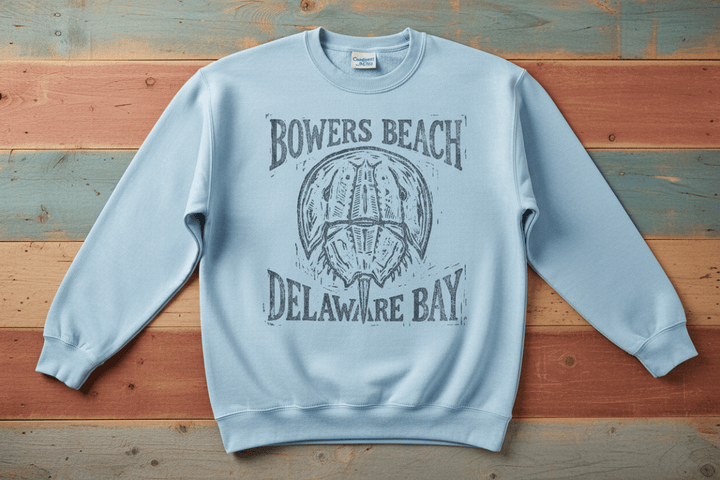 Bowers Beach Sky Blue Front