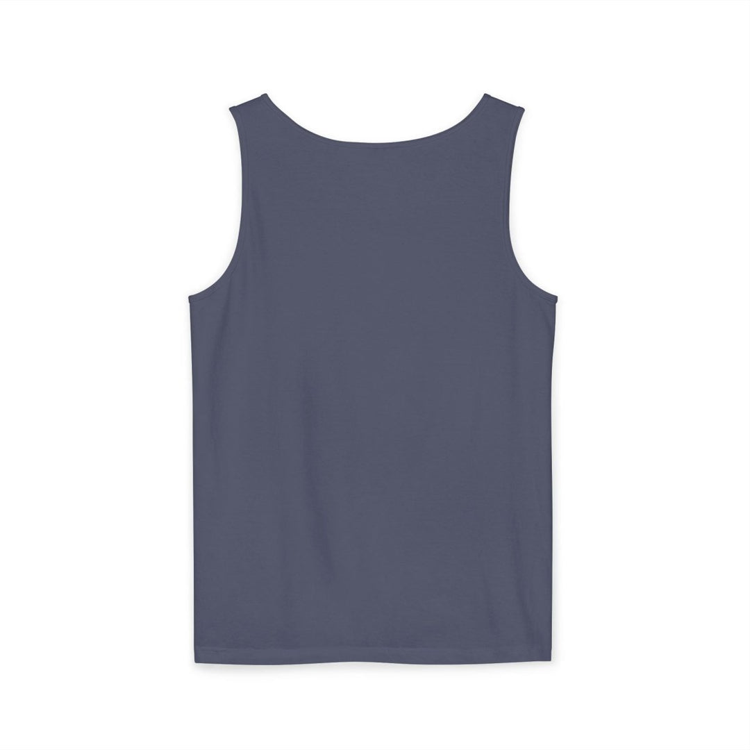 Cape Cod Nauset Beach Tank | Garment-Dyed Vintage Camper Graphic Tank Top - FIVE TIDES APPAREL