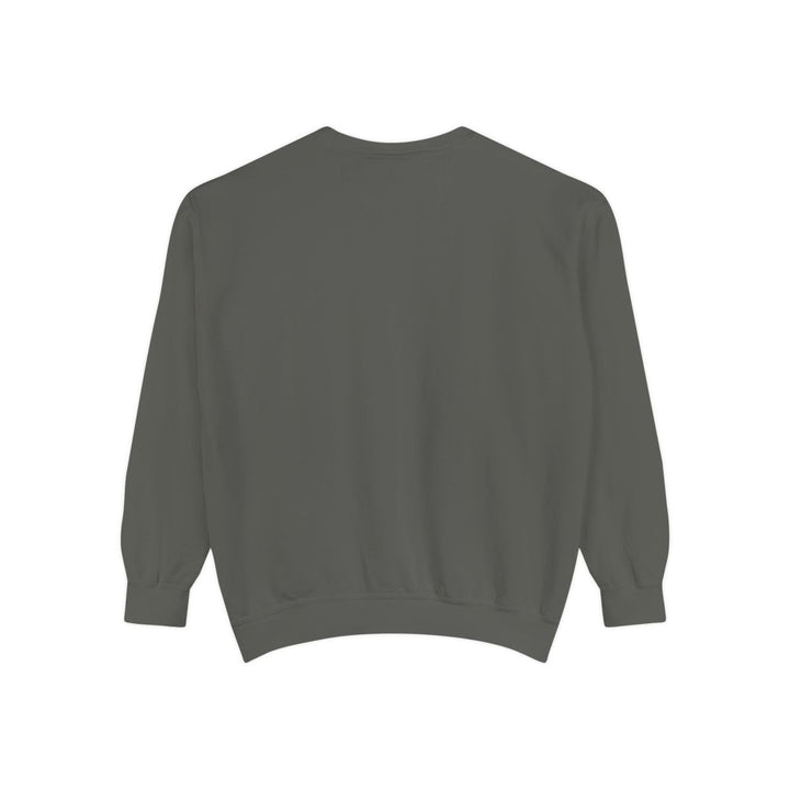 Gray sweatshirt on a white background
