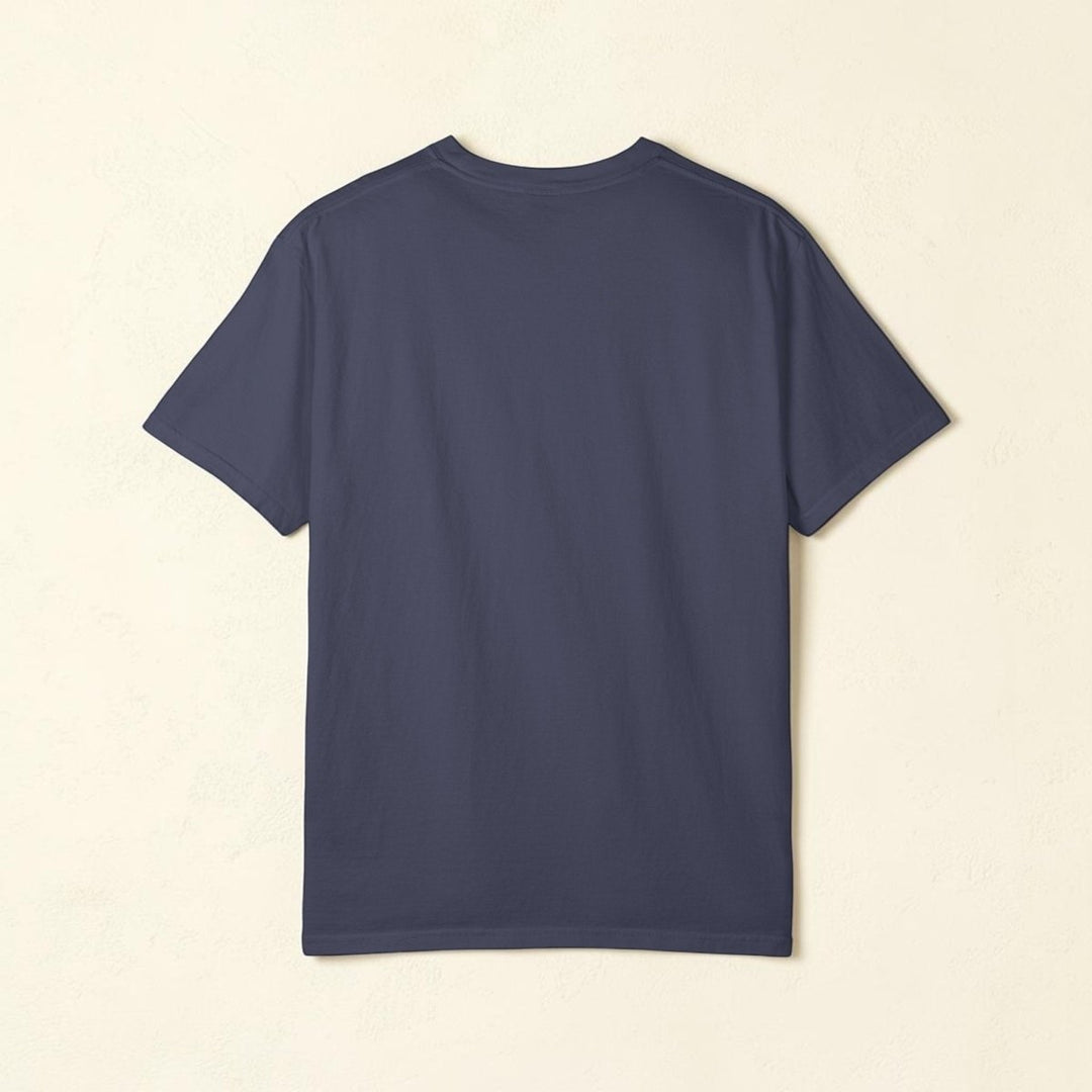Coastal Brewing Bottle Tee | Garment-Dyed Outer Banks Sailboat Graphic - FIVE TIDES APPAREL