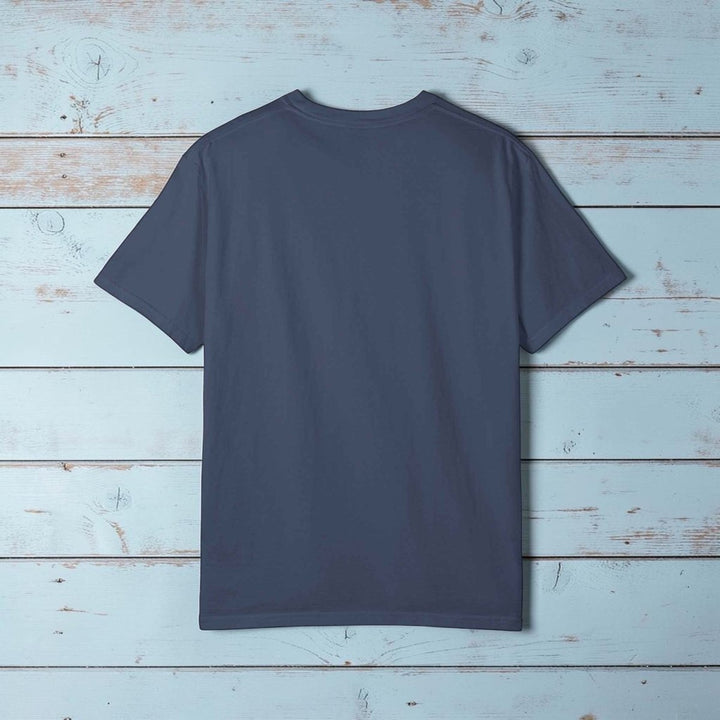 Coastal Calm Lighthouse T-Shirt — Nautical Beach Style Cotton Tee with Seagulls