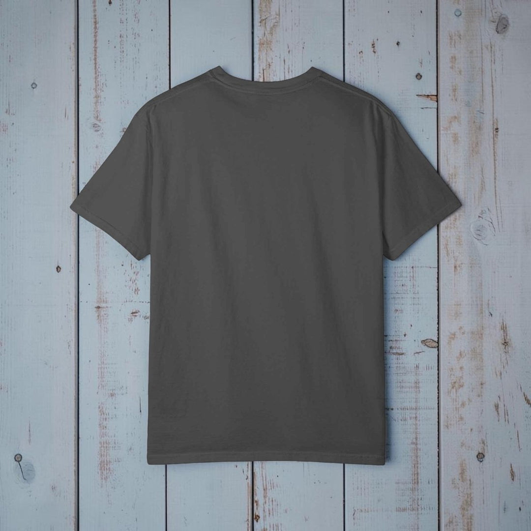 Coastal Calm Lighthouse T-Shirt — Nautical Beach Style Cotton Tee with Seagulls