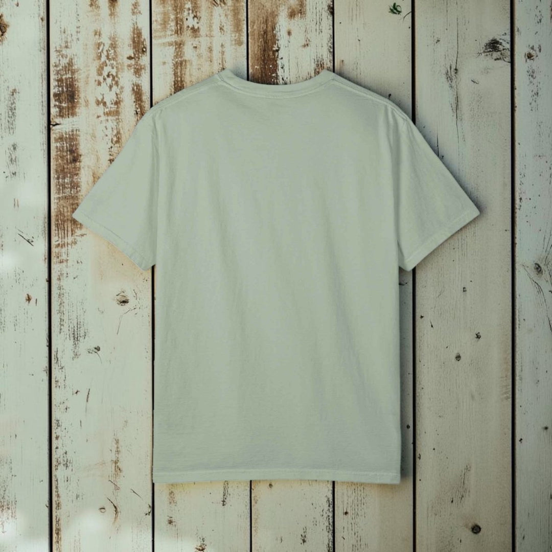 Coastal Calm Orange Lookout Lighthouse T-Shirt, Summer Beach Style Cotton Tee