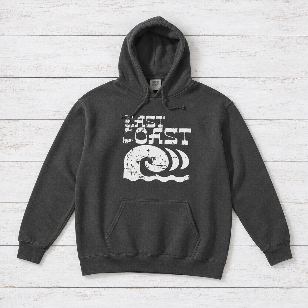 Coastal Vibes Lost Coast Hoodie | Garment-Dyed Pullover