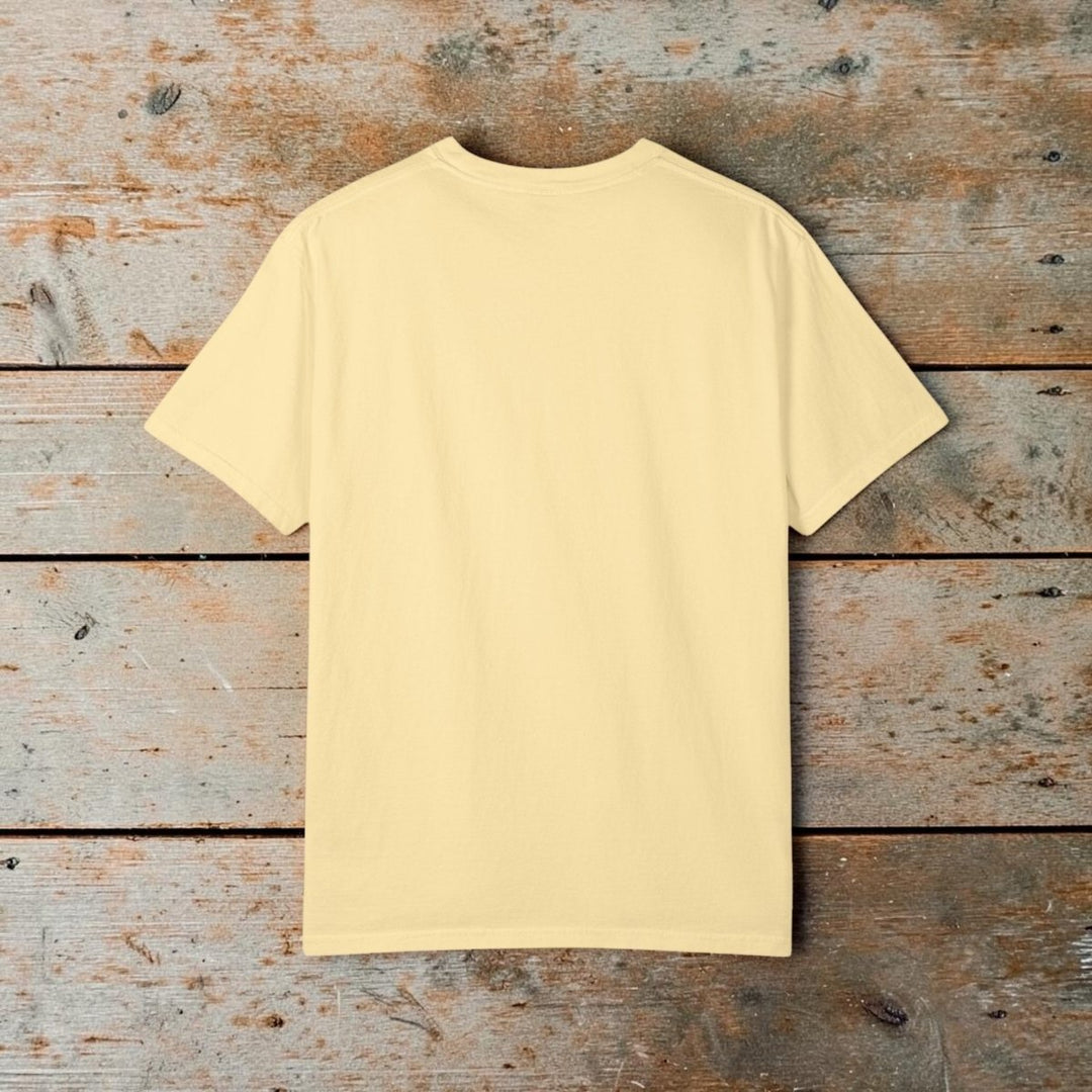 Deep Thoughts Diving Co. Tee | Garment-Dyed Brain Coral Graphic - FIVE TIDES APPAREL