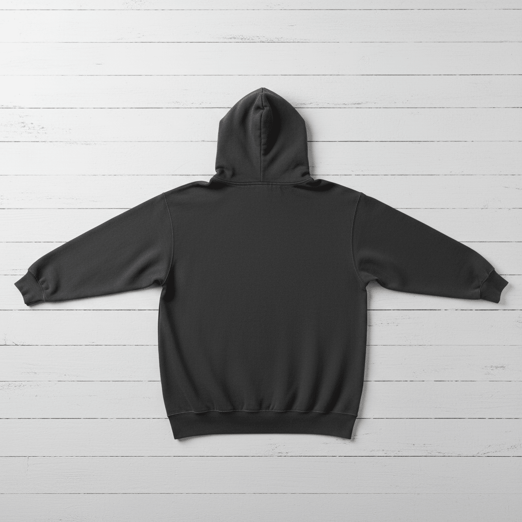 Pepper Tampa Bay hoodie back flat lay
