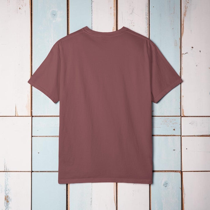 Five Tides V Logo Tee | Garment-Dyed Vintage Coastal Crew - FIVE TIDES APPAREL