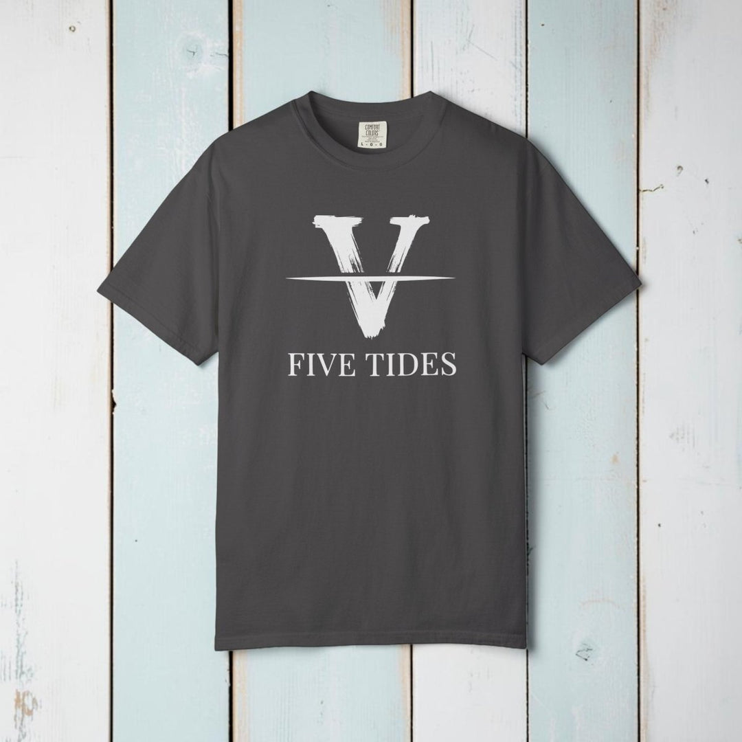 Gray t-shirt with &