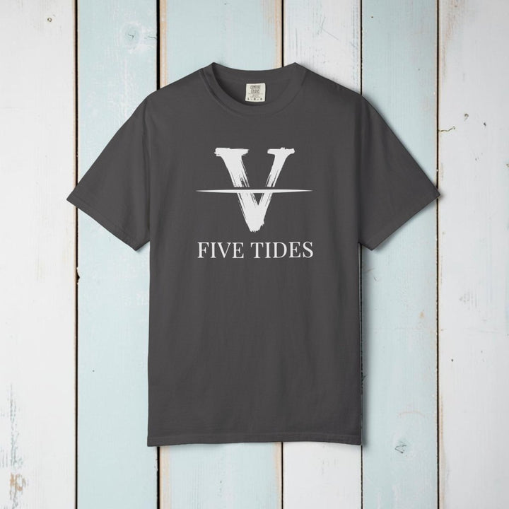 Gray t-shirt with &