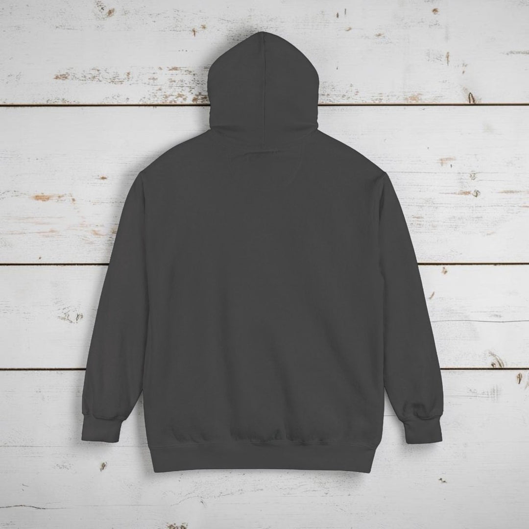 Fly Boldly Hoodie | Garment-Dyed Graphic Pullover - FIVE TIDES APPAREL