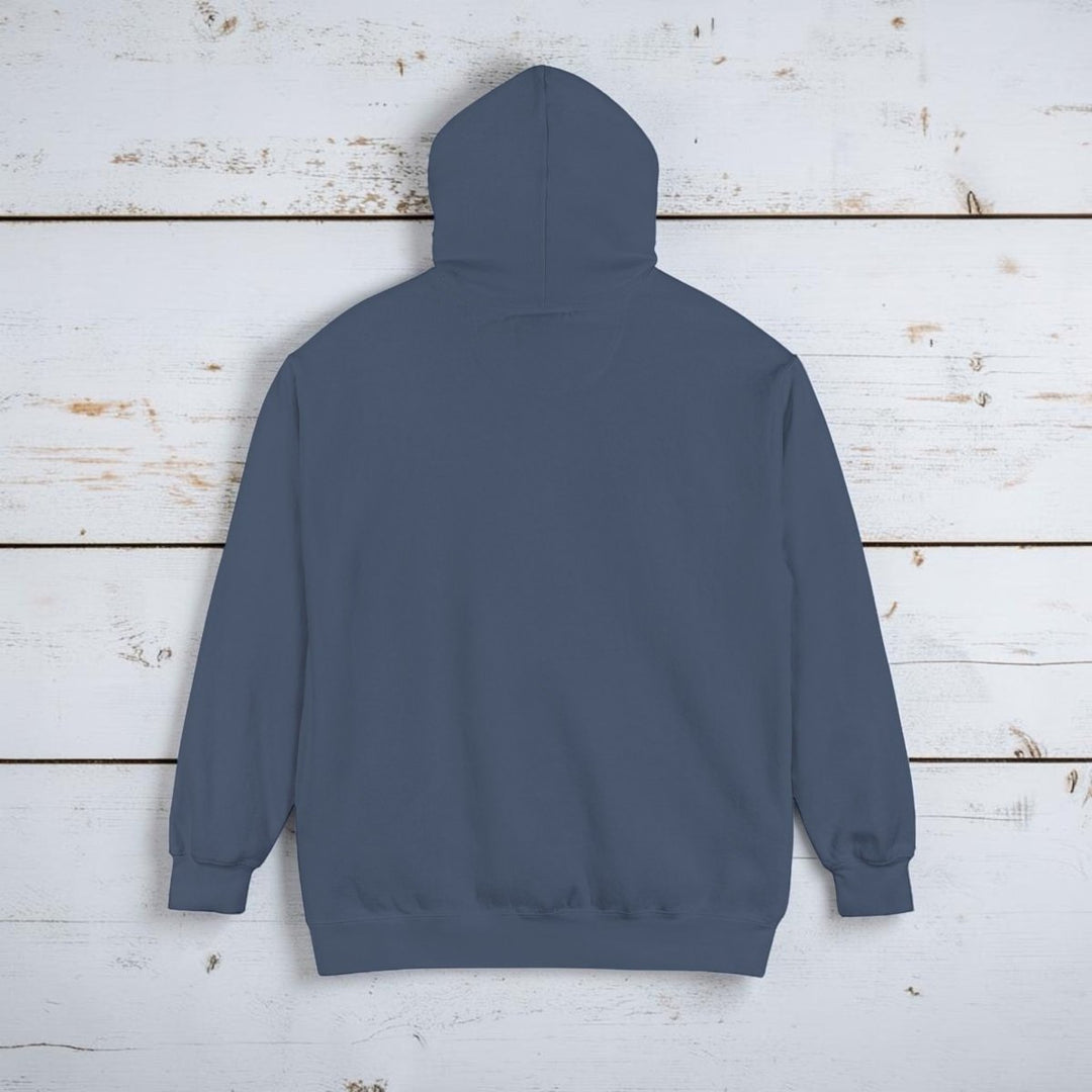 Fly Boldly Hoodie | Garment-Dyed Graphic Pullover - FIVE TIDES APPAREL