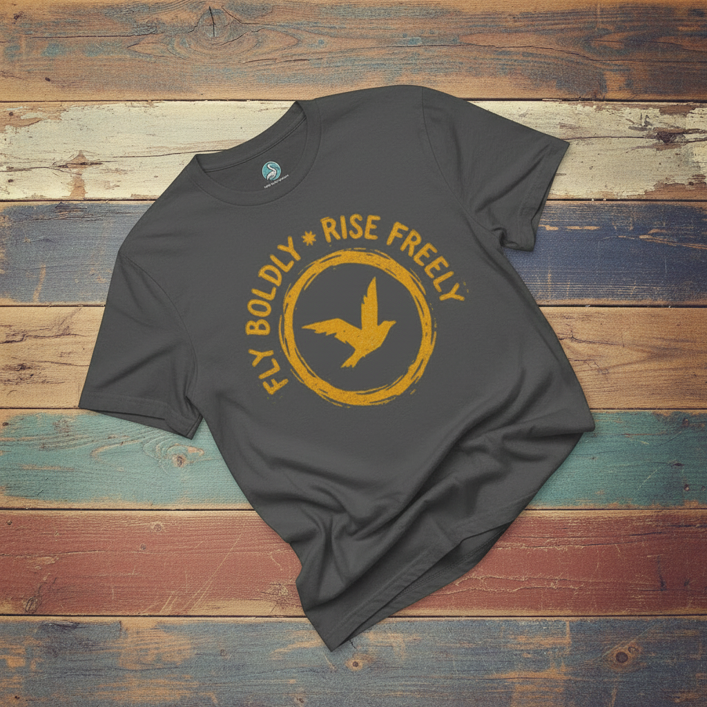 Fly Boldly Tee - Tossed Coastal 1