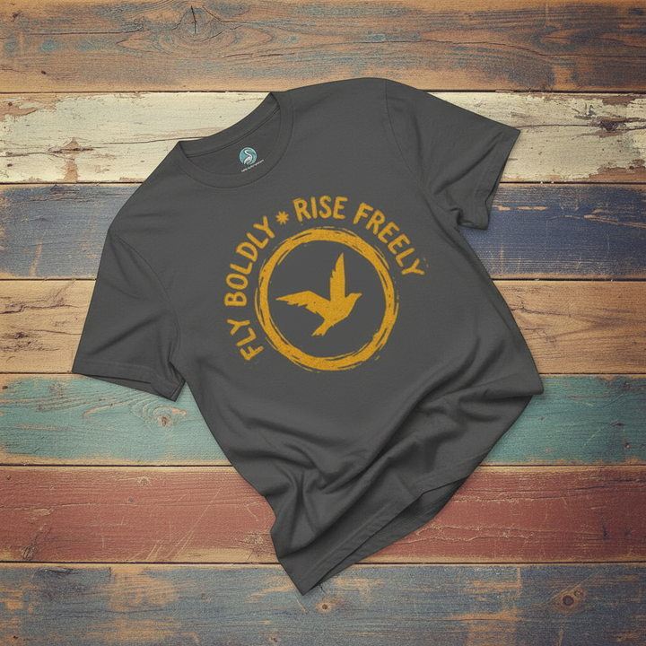 Fly Boldly Tee - Tossed Coastal 1