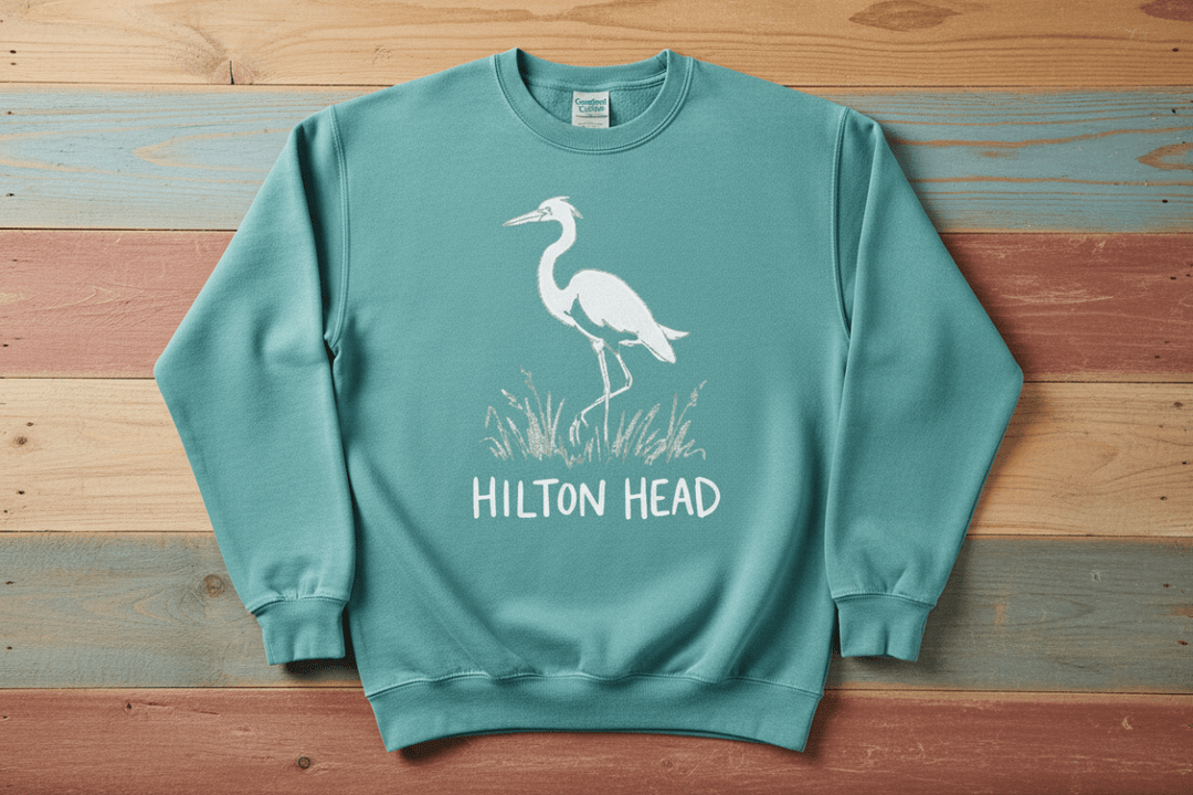 Hilton Head Seafoam Flat Lay