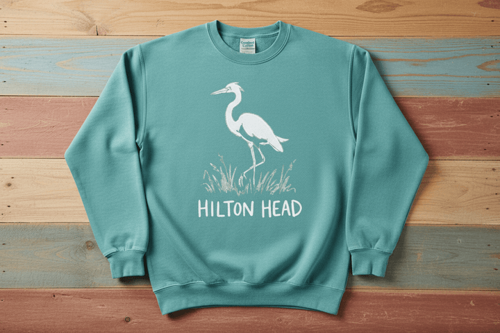 Hilton Head Seafoam Flat Lay