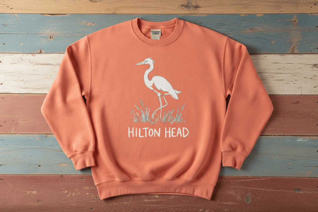 Hilton Head Coral Flat Lay