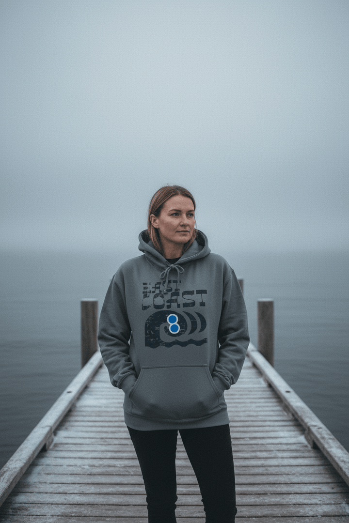 Female lifestyle - Maine winter dock
