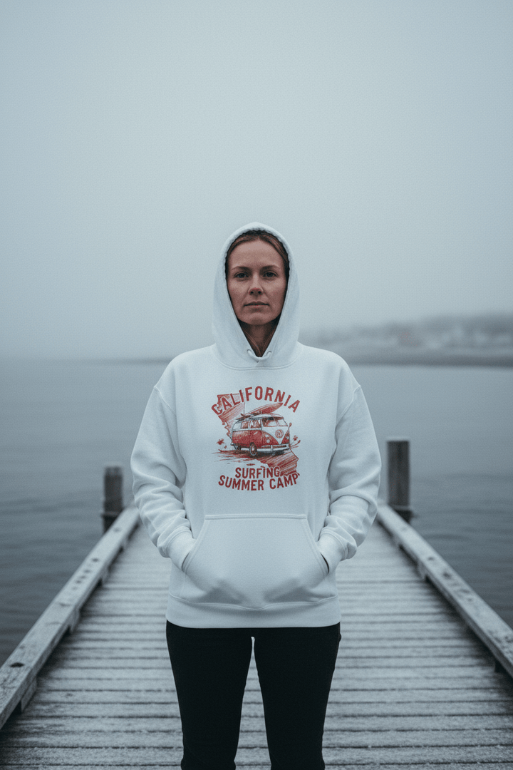 Female lifestyle - Maine winter dock
