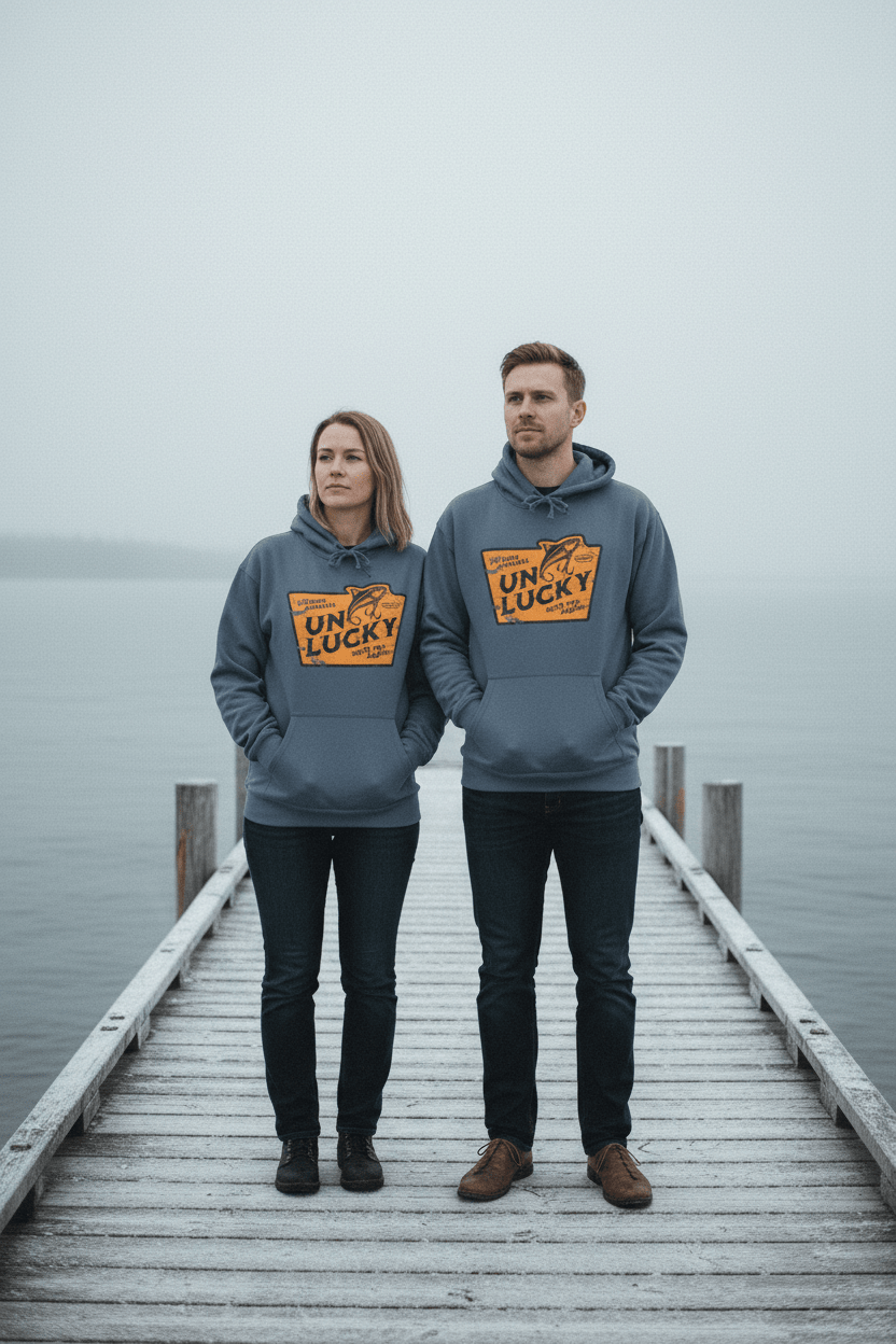 Couple lifestyle - Maine winter dock