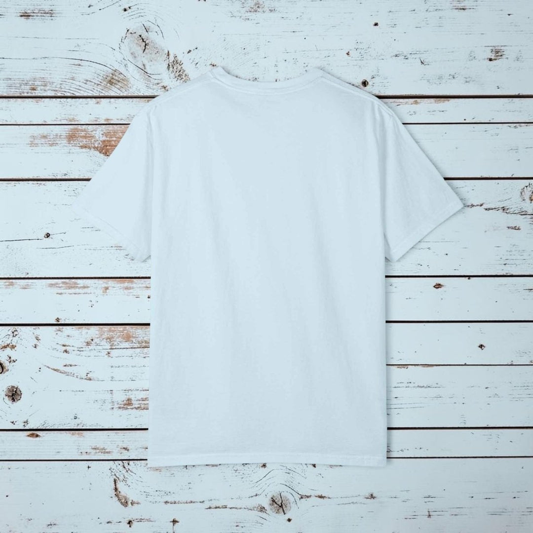 Landlocked Sea-Hearted Sunset Graphic T-Shirt, Vintage Retro Fashion Unisex Tee